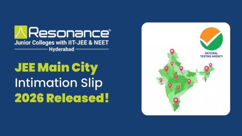 NTA Releases JEE Main 2026 City Slip