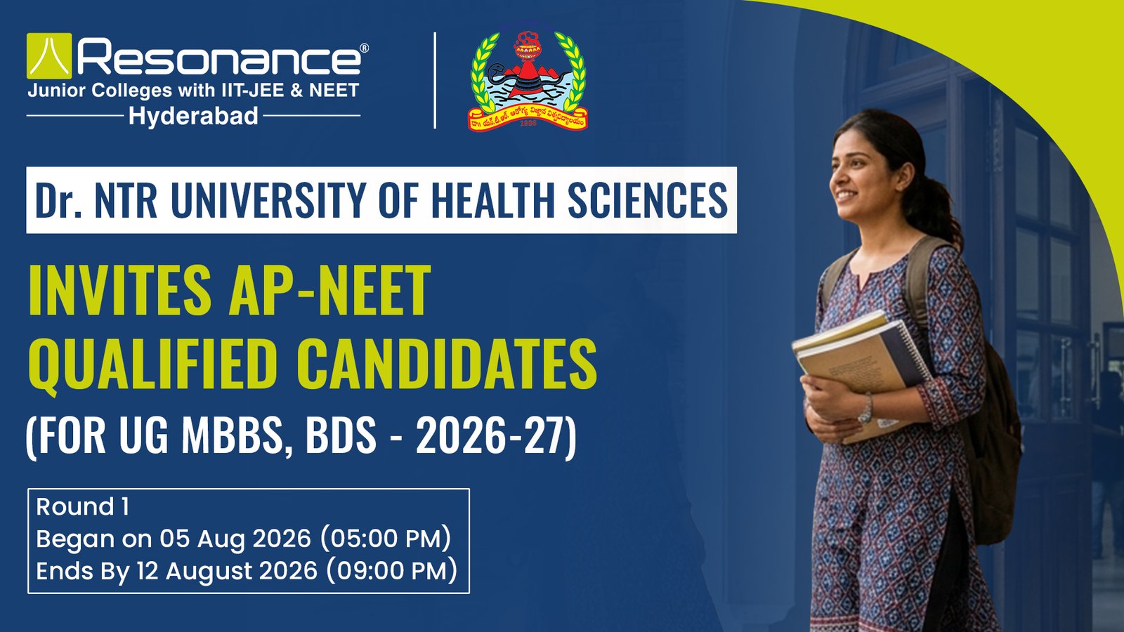 AP NEET 2026 Round 1 Counselling