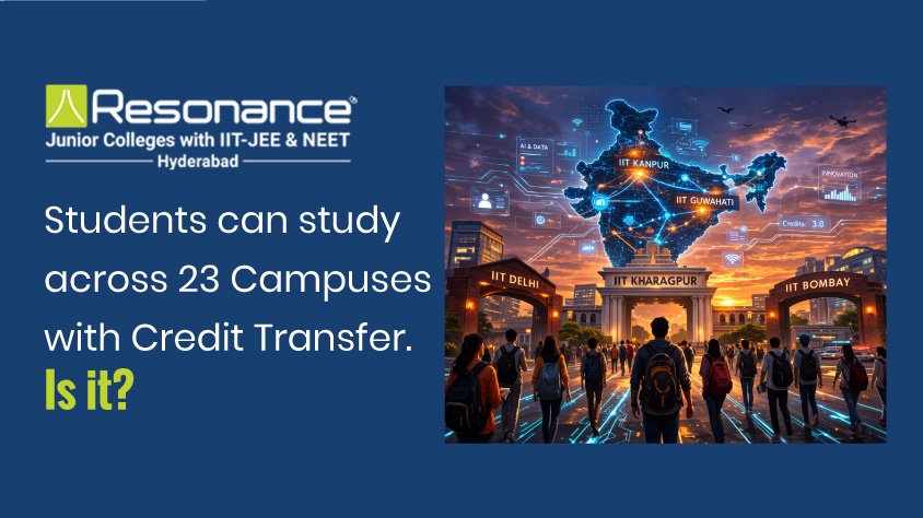 IITs allow undergraduate students to study with credit transfer system in India