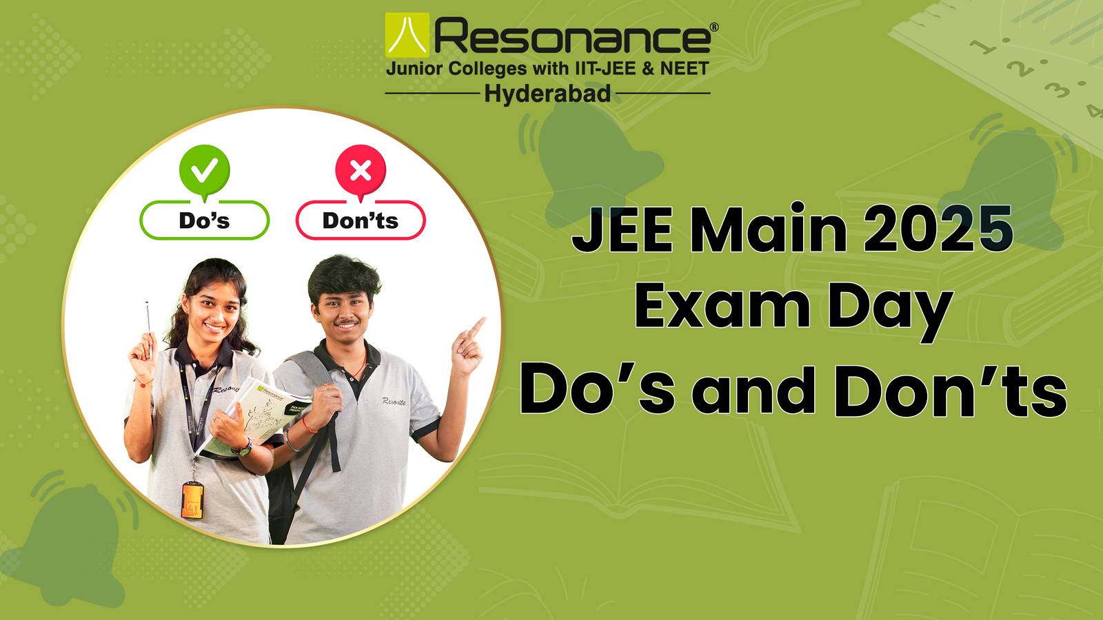 JEE Main Exam 2025: Do’s & Don’ts Guidelines for Candidates