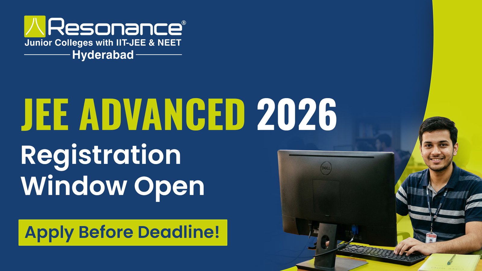 JEE Advanced 2026 registration deadline – apply online before last date