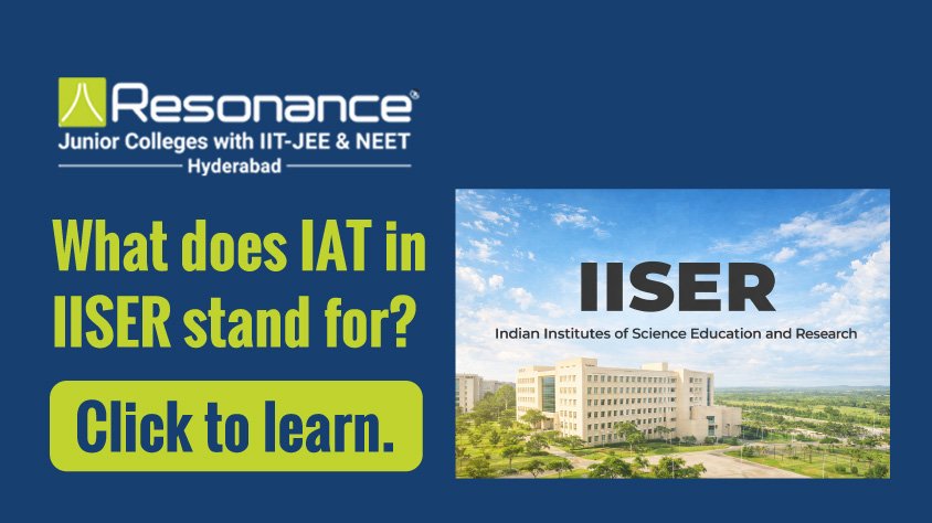 IISER IAT 2026 Registration