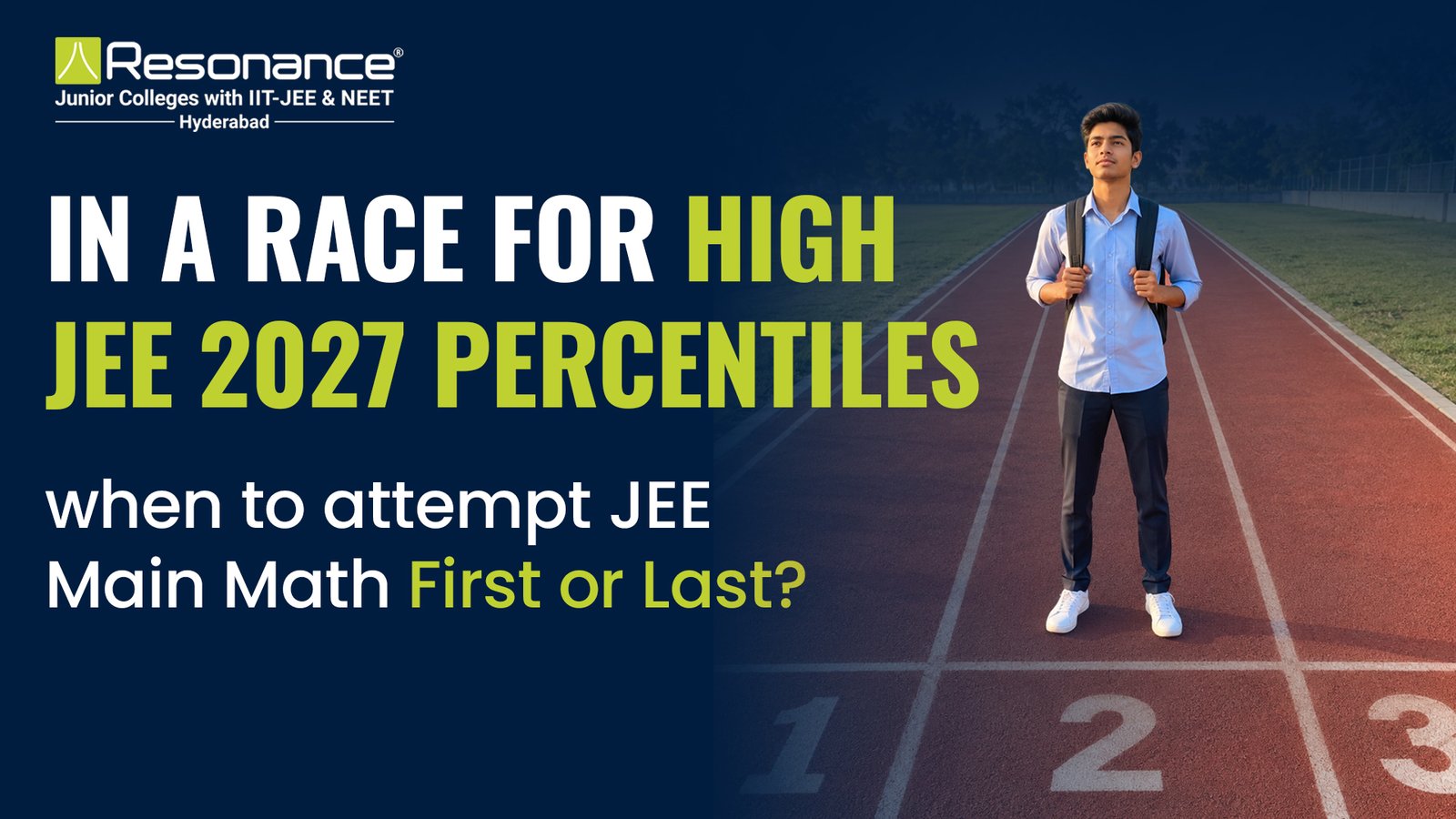 JEE Main Maths strategy