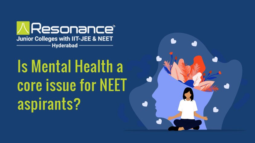 Student preparing for NEET while managing mental health and exam stress