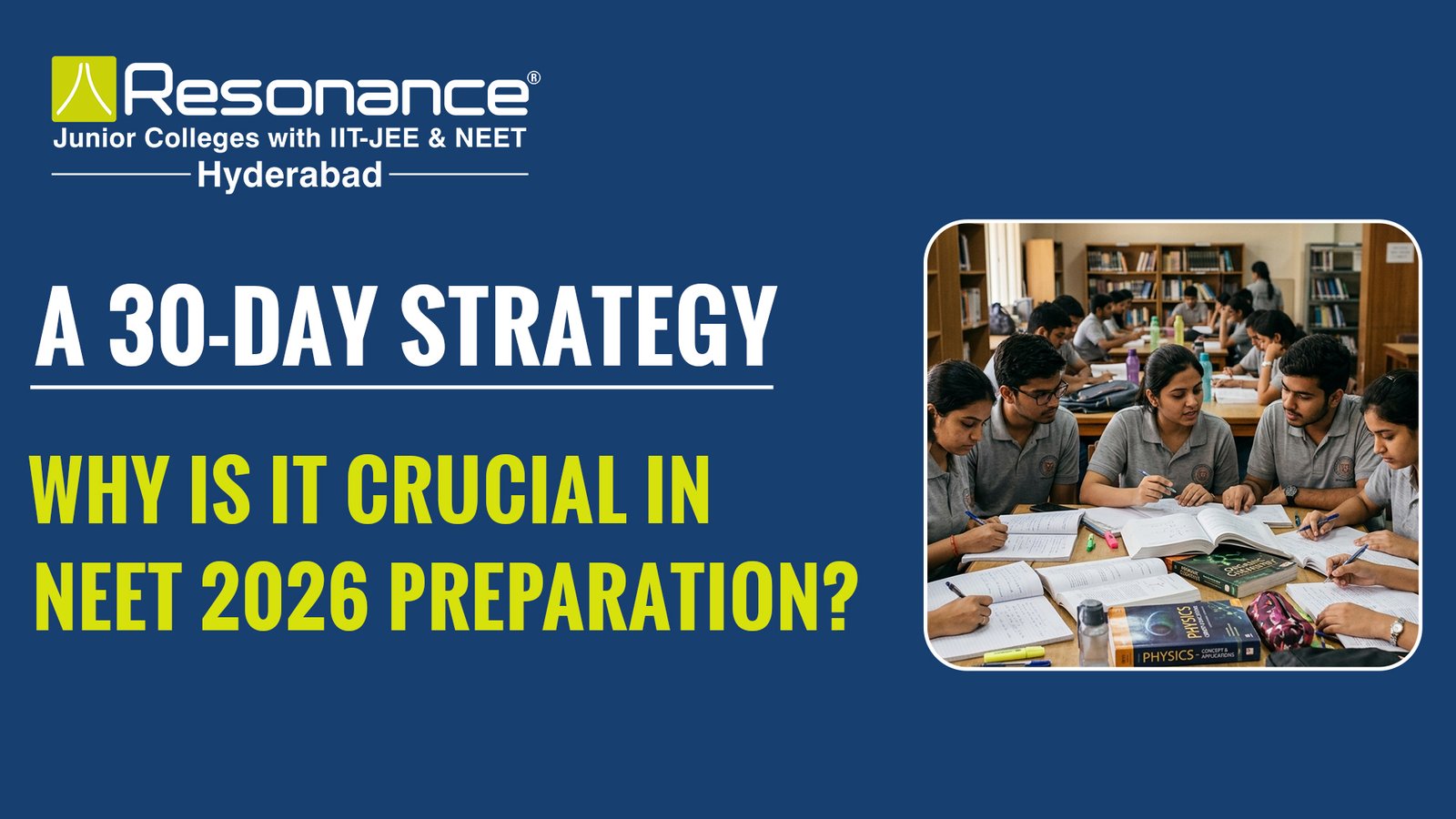 NEET 30-Day Preparation Strategy
