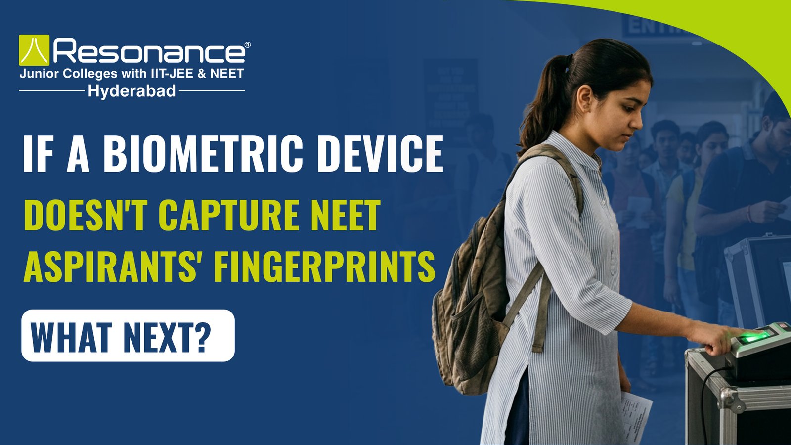 NEET Biometric Issue