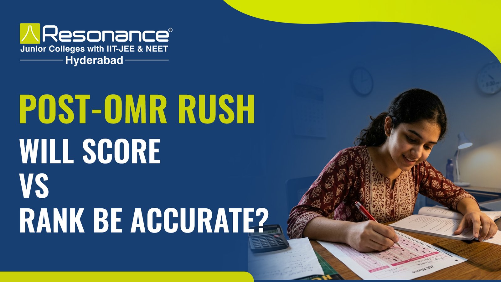 NEET 2026 OMR Sheet