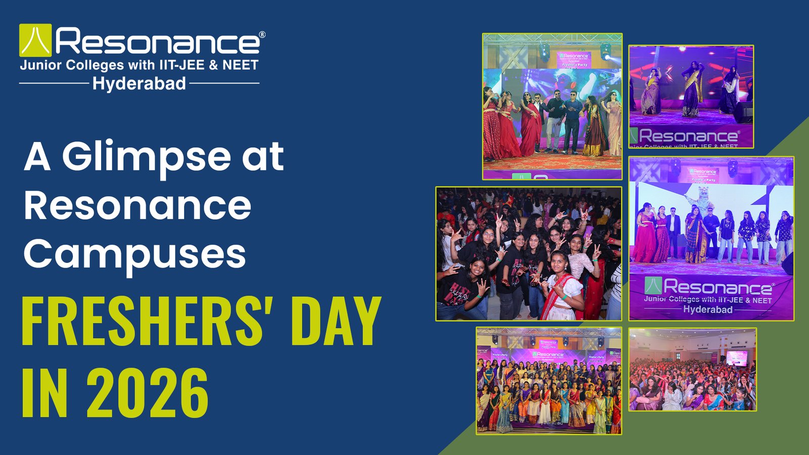 Freshers’ Parties at Resonance Campuses