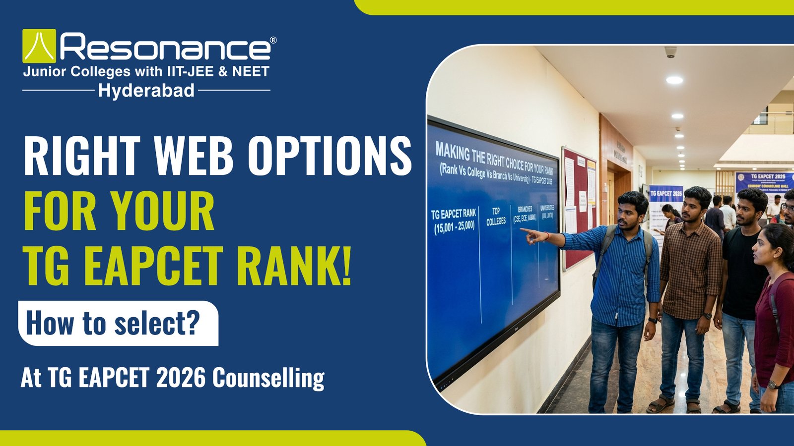 TG EAPCET 2026 web options tips