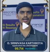 JEE achiever testimonial