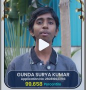 JEE achiever testimonial