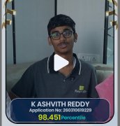 JEE achiever testimonial