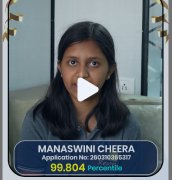 JEE achiever testimonial