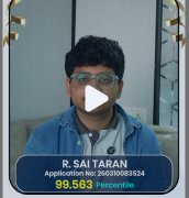 JEE achiever testimonial