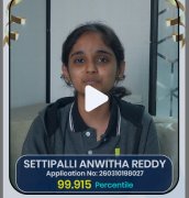 JEE achiever testimonial
