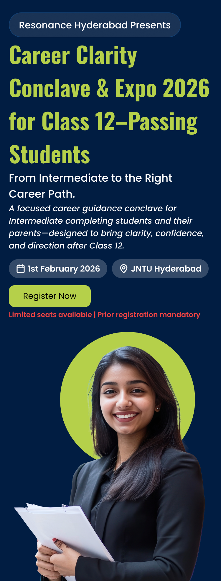 Career Clarity Conclave Mobile Banner