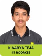 K Aarya Teja – IIT Roorkee
