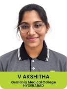 V Akshitha – Osmania Medical College Hyderabad
