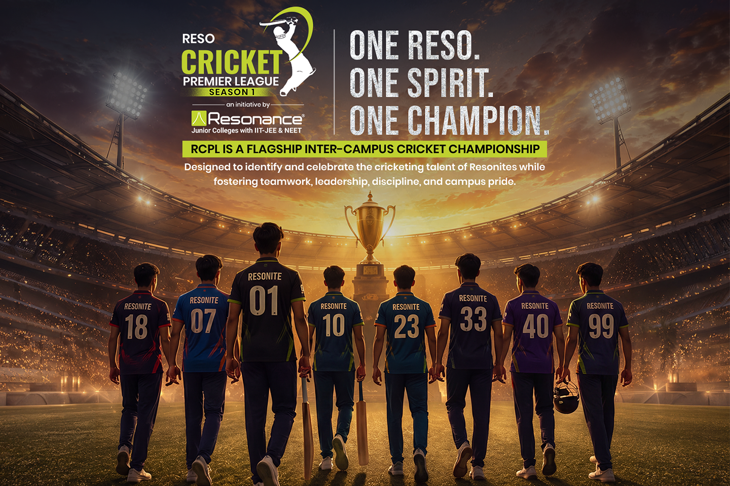 RCPL Season 1 - One Reso. One Spirit. One Champion.
