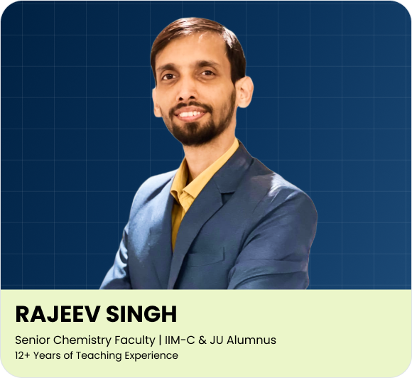 Rajeev Singh — Senior Chemistry Faculty